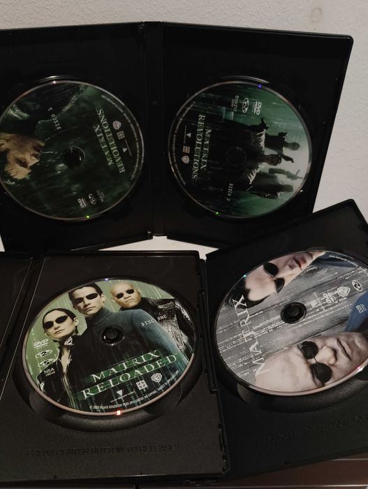 DVD Matrix 1, 2 e 3