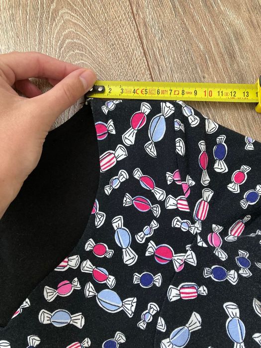 Sukienka mini w cukierki