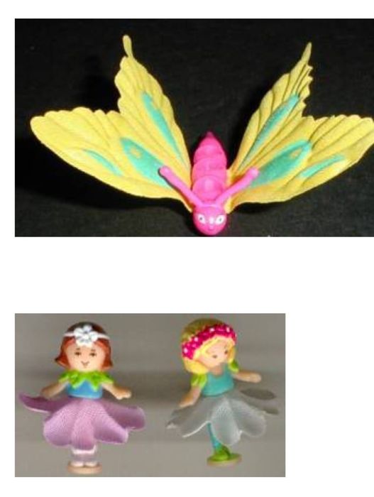 Polly pocket de movimento flores