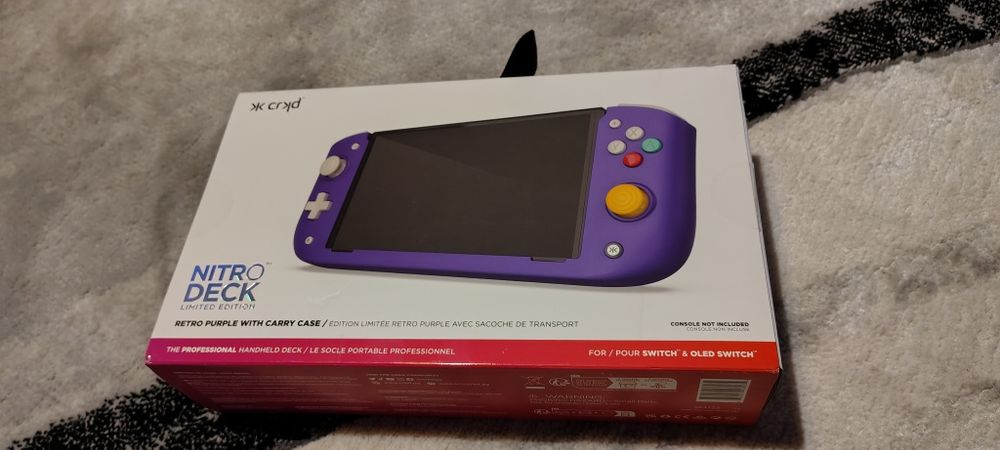 NOWE Nitro Deck z Etui do Nintendo Switch OLED hall effect