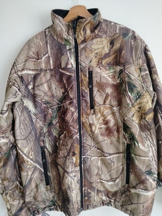 Kurtka podgrzewana Milwaukee bezszelestna myśliwska L/XL real tree