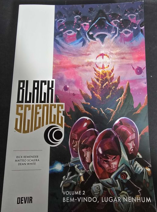 Black Science, Português (br), editora Devir, Banda Desenhada