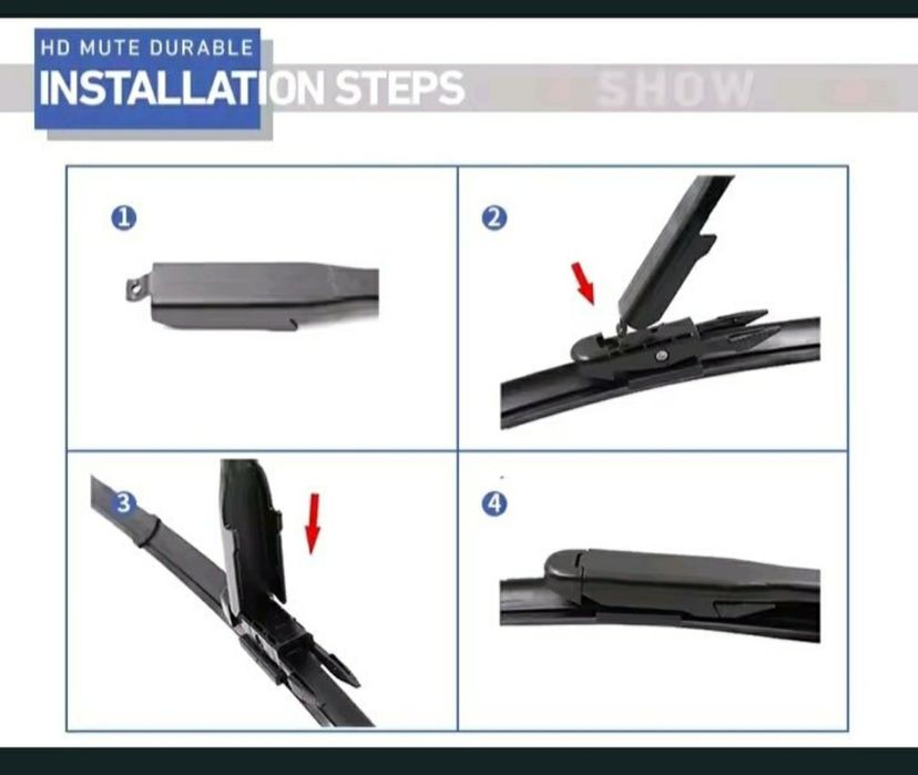 Щітки склоочисника, Двірники, Щетки Volvo XC90 MK1