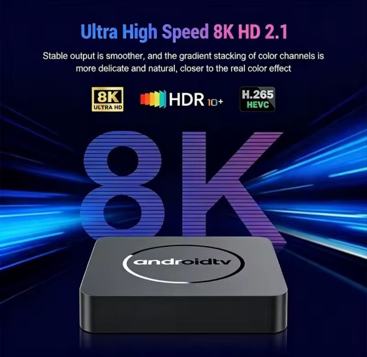 Box TV Android Q10 8K
