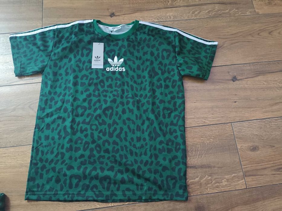 Nowe męskie dresy koszulka spodenki Adidas M