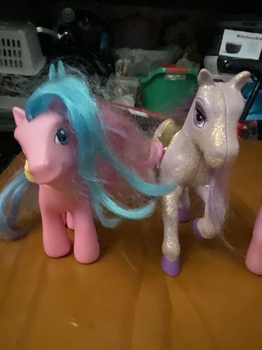 Poneis e um cavalo