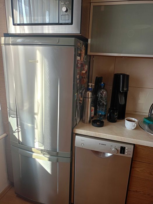 Elektrolux-lodówka 165cm, kolor srebrny/inox/antracyt