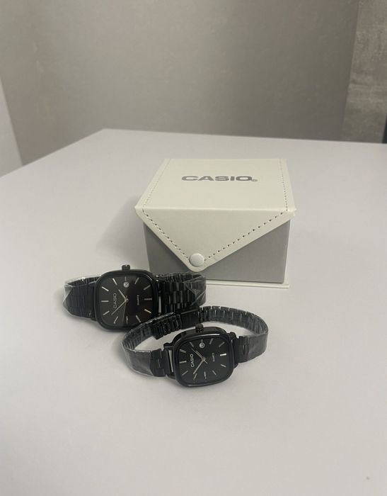 Парные часы Casio, подарочной набор мужские и женские часы Касио