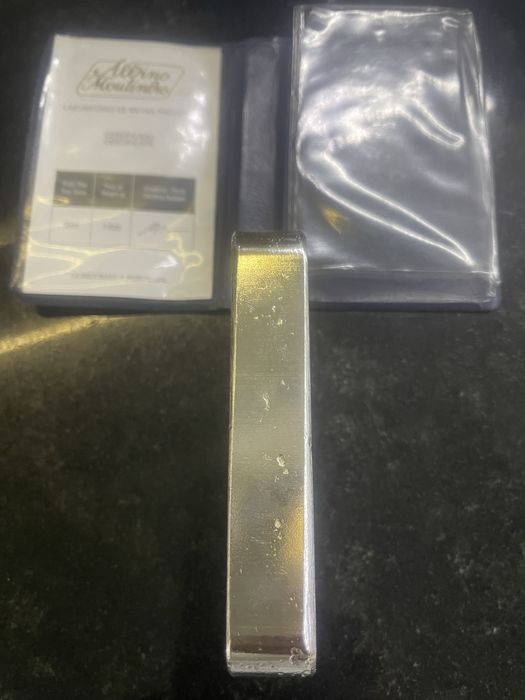 Barra de prata de 1 kilo