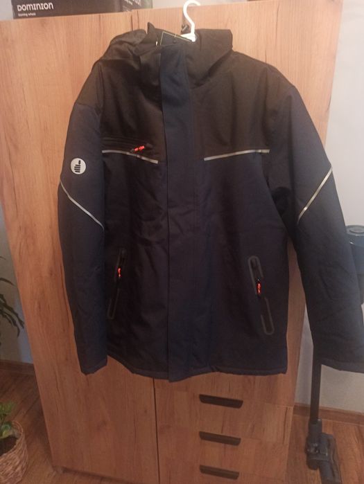 Nowa Kurtka Zimowa z Kapturem XL