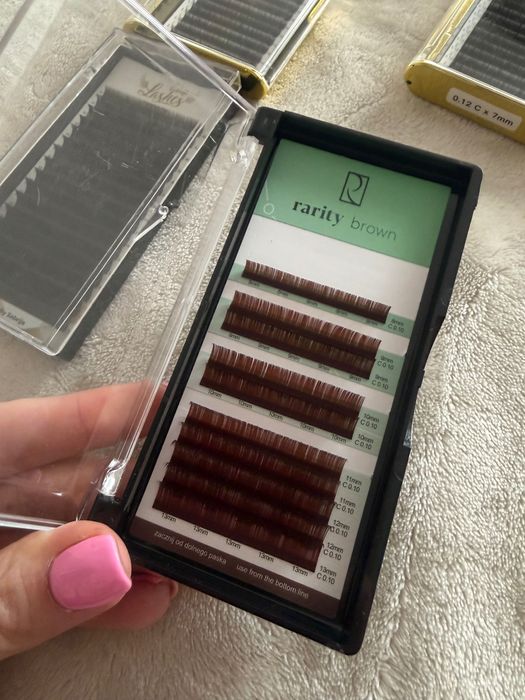 Przedłużanie rzęs produkty