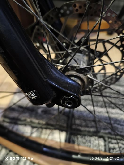 Вилка suntour xcr32 29" R 140mm 100x15