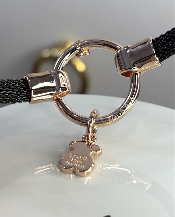 TOUS bransoletka Hold różowe srebro Vermeil 925