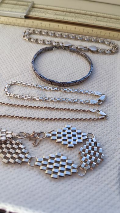 Браслет серебряный, браслет срібний, срібло, серебро