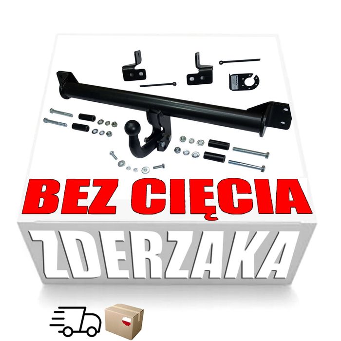 Solidny HAK HOLOWNICZY+osłonki do Opel Zafira 1 A I 1999-2005 Zaczep