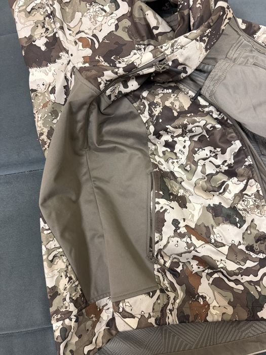 Softshell kurtka mysliwska moro leśna kamuflarz lesnicy las ciepla