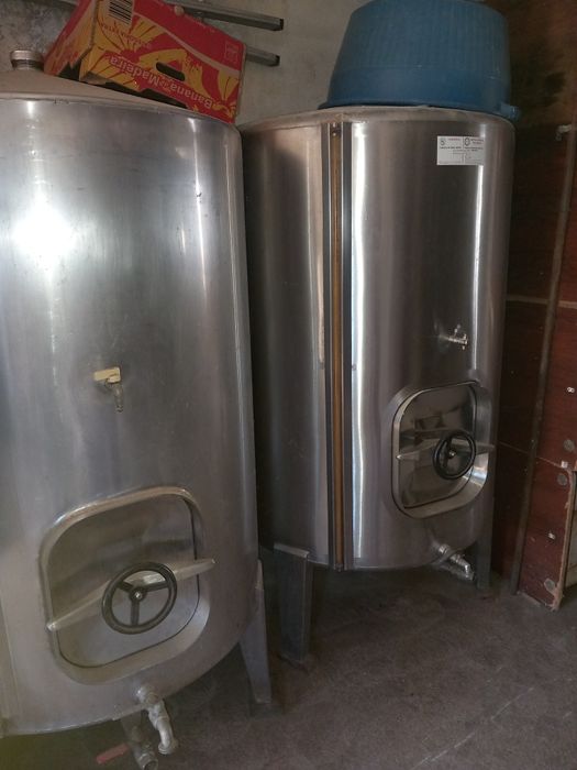 Cubas inox para vinho 800L