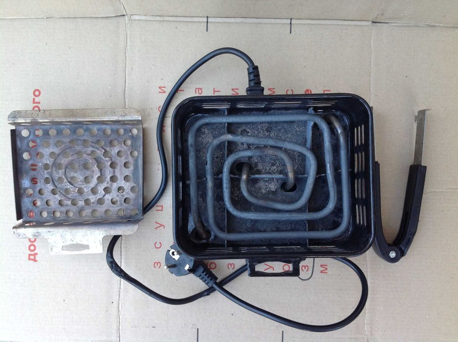 Электрическая плитка (НЕрабочая) для розжига угля с регулятором т-ры