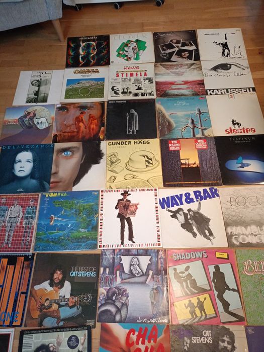 Zestaw 80 płyt winylowych