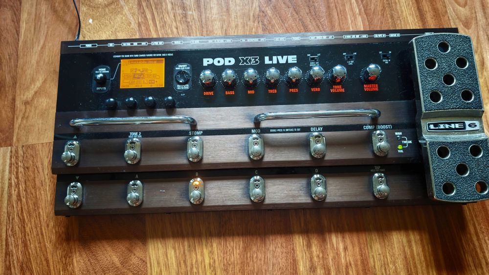 Line 6 POD X3 Live | 100% Sprawny | BOX, Instrukcja, Zasilacz