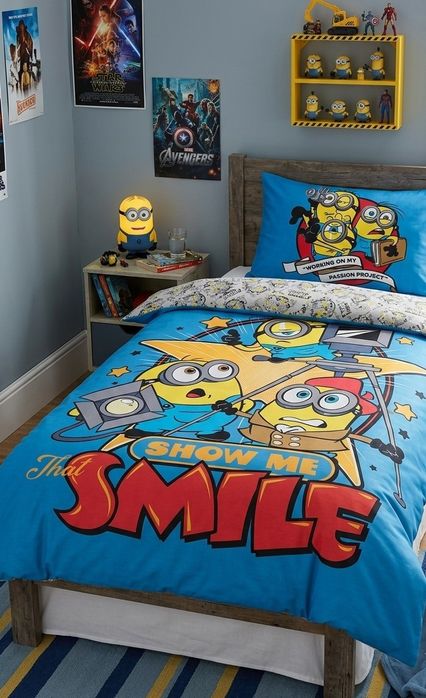 Komplet pościeli minionki