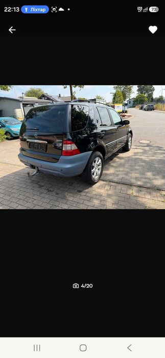 Автомобіль Мерседес ML 270