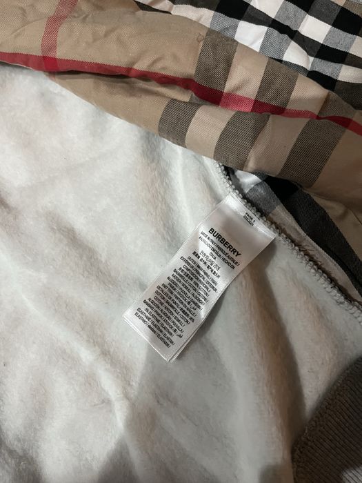 Szara Bluza Burberry