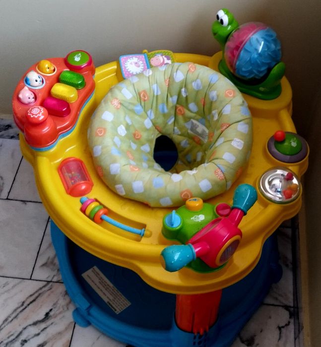 Baby multicentrum interaktywne-siedzonko zabaw stacjonarne- juz od 6m+