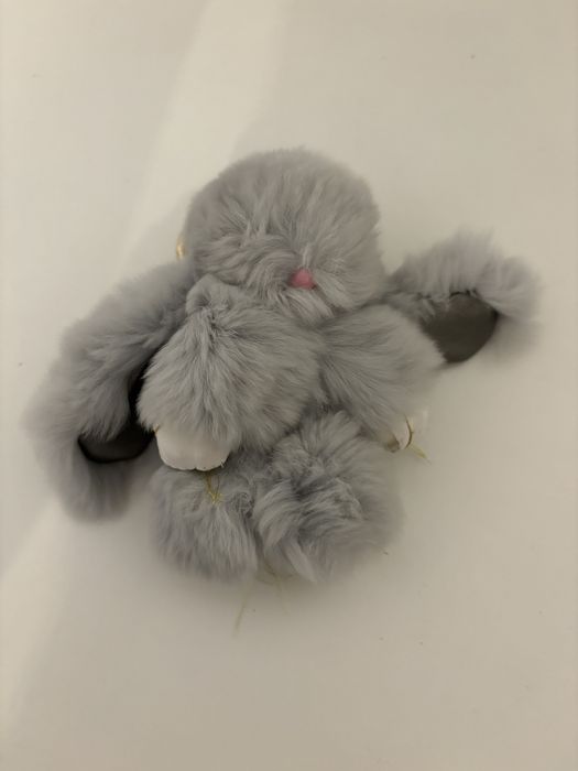 Nowa duża zawieszka do torebki kluczy pluszowy królik dla dzieci