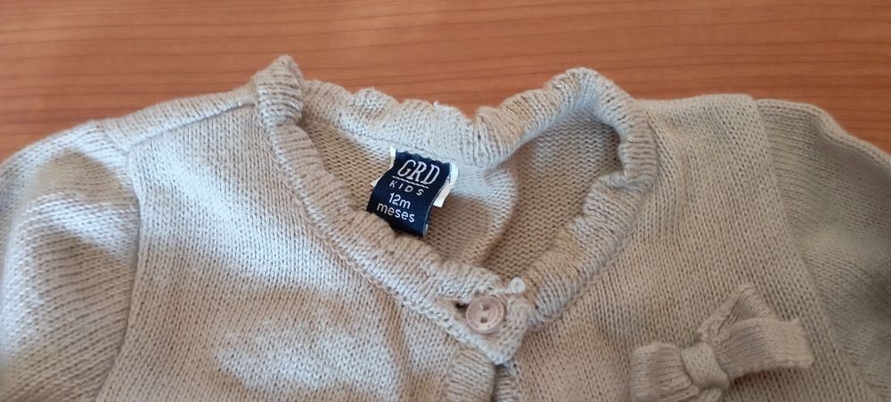 Casaco malha para bebé