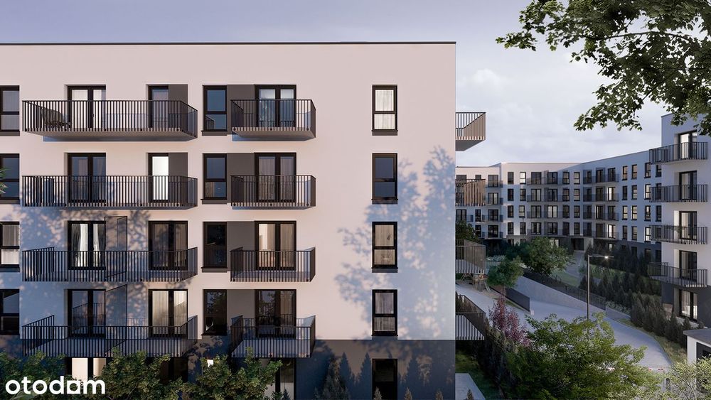 3-pokojowe mieszkanie 45m2 + balkon