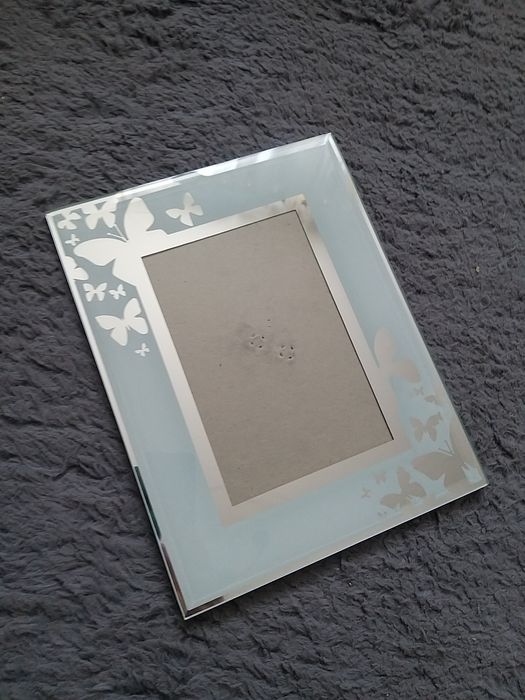 Zestaw 2 szt szklany ramek na zdjęcie 10x15