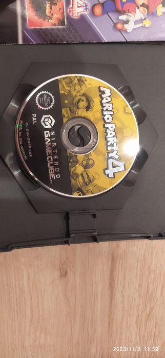Kolekcja Mario Party 4 5 6 Nintendo Gamecube PAL UK Kompletne 3xAng