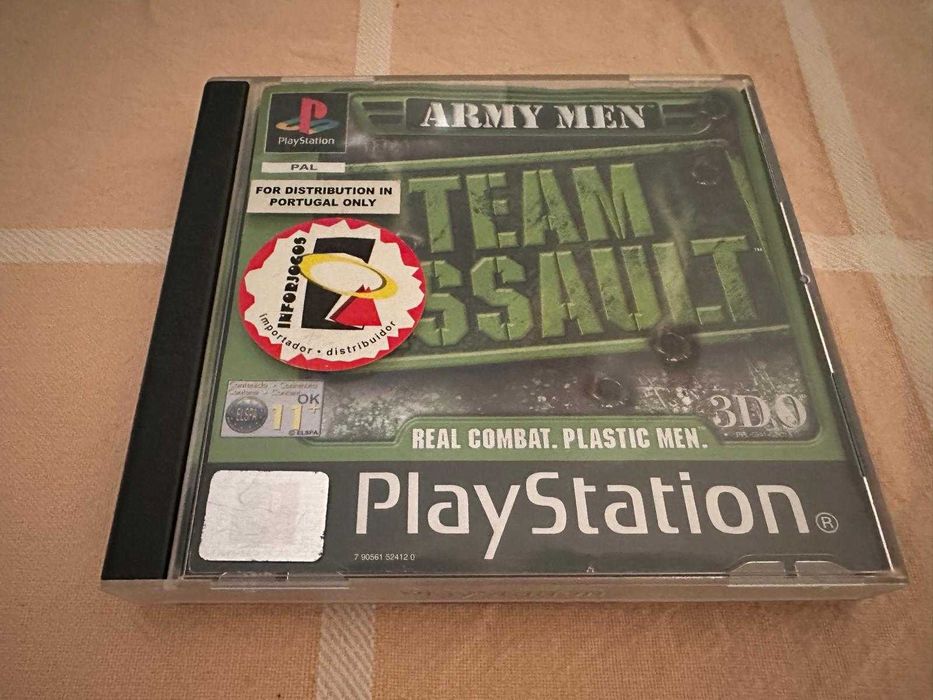 Army Men Team Assault Sony PS1 Portugal CIB