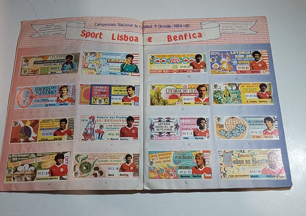 Troféu 84/85 (Mabilgráfica) | Caderneta Completa