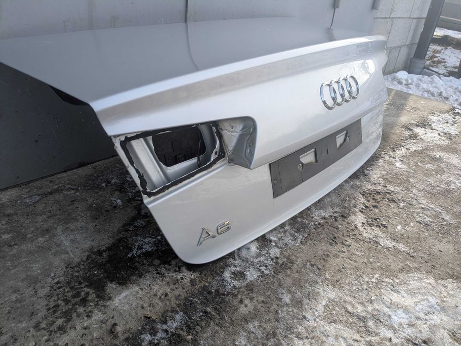 Кришка багажника Audi A6 C7 S-line Ауді А6 Ц7 Колір LX7W