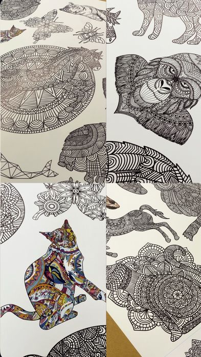 Гігантська розмальовка для дітей