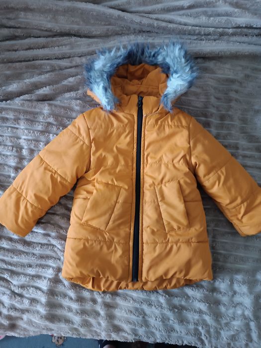Куртка зимова подовжена на хлопчика