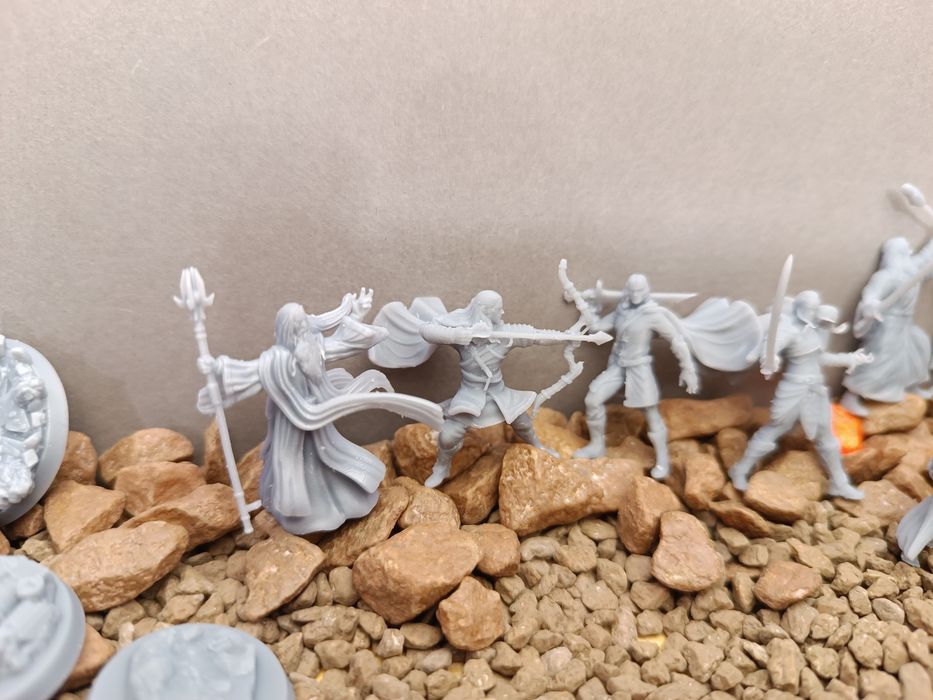 Promo. 7x figurek + BALROG pasujące do LOTR , Śródziemie 14k, D&D