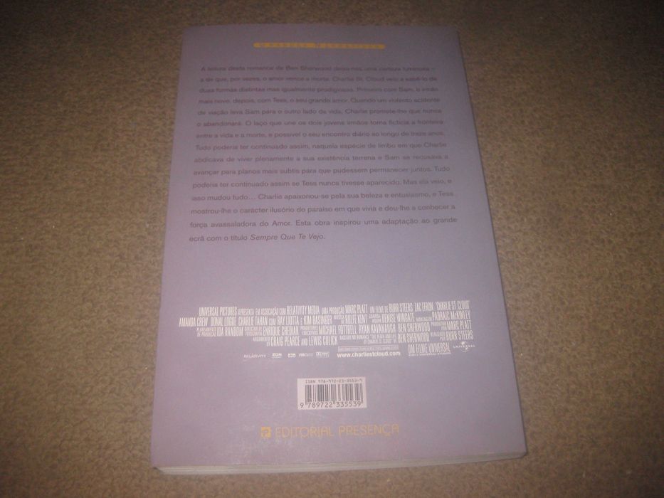 Livro "O Espírito do Amor" de Ben Sherwood