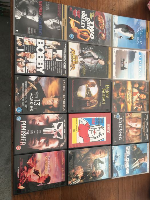 DVDs originais, coleção 144un
