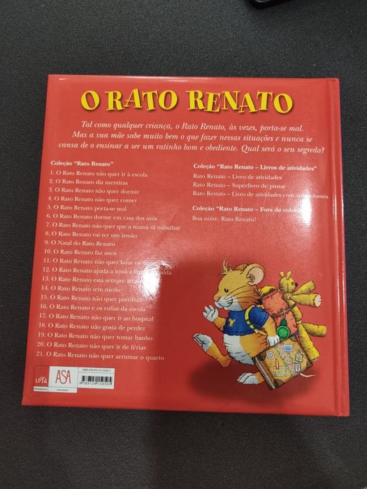 Livro: "O Natal do Rato Renato"