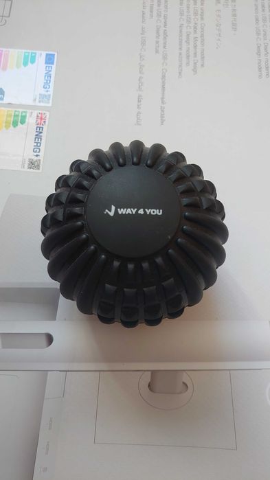 Масажний м’яч (ролик) Way4You для м’язів, тригерних точок