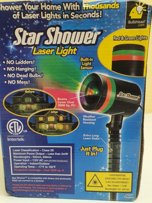 Lazer Projector iluminação Natal