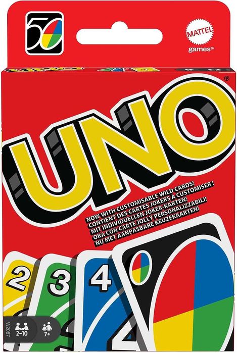 [Novo] Jogo de Cartas MATTEL Uno (Original)