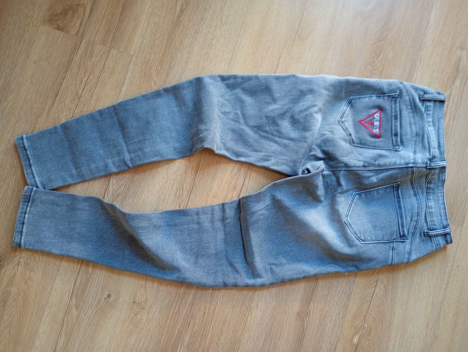 Grafitowe spodnie Jeans Serce