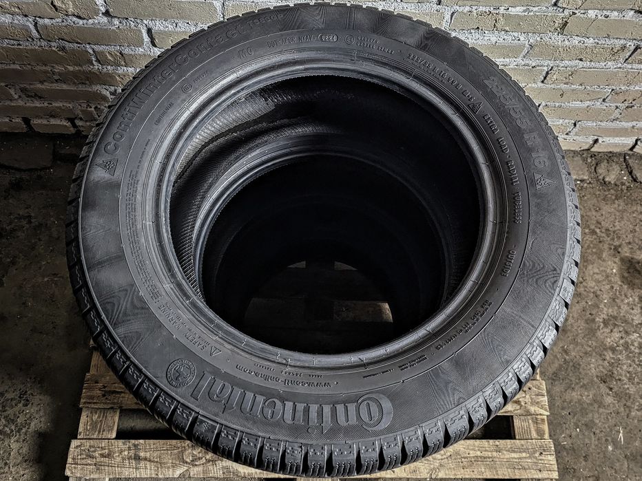 Зимові 225/55r16 Continental | 7mm | 2024 | Преміум шини | Комплект