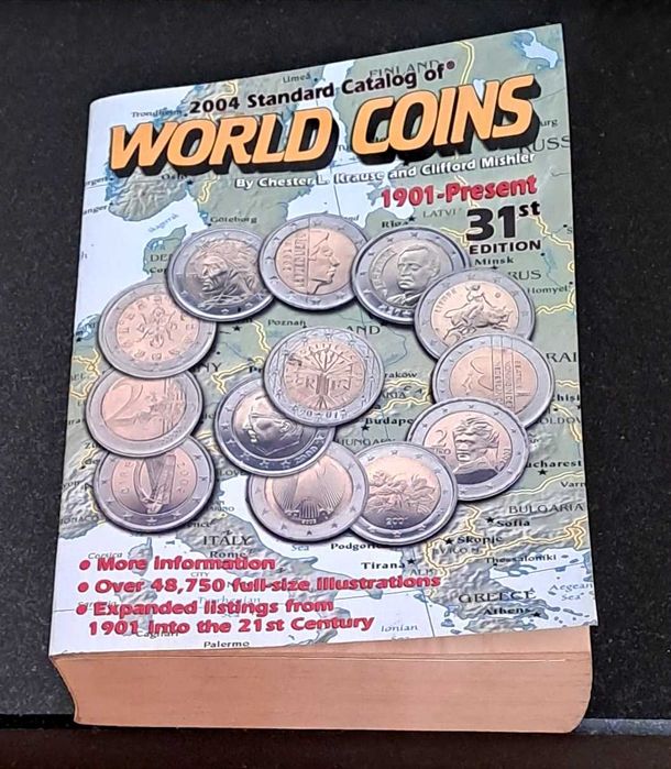 L. Krause. Standard Catalog of word Coins. 1901-2004