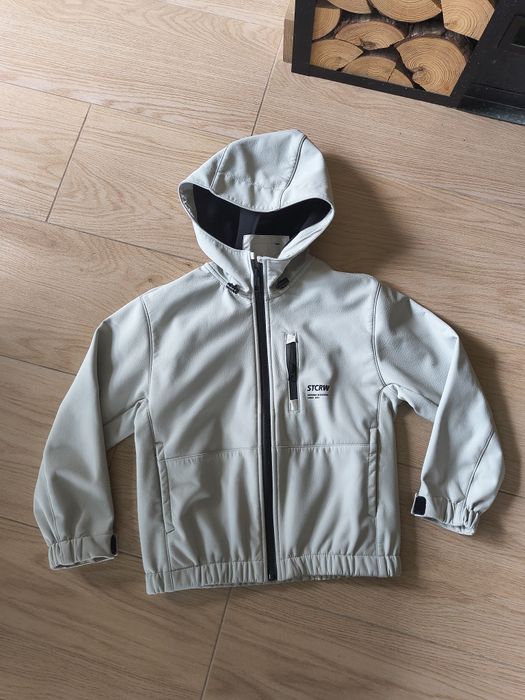 Kurtka wiatrówka Softshell z polarem Zara rozmiar 122
