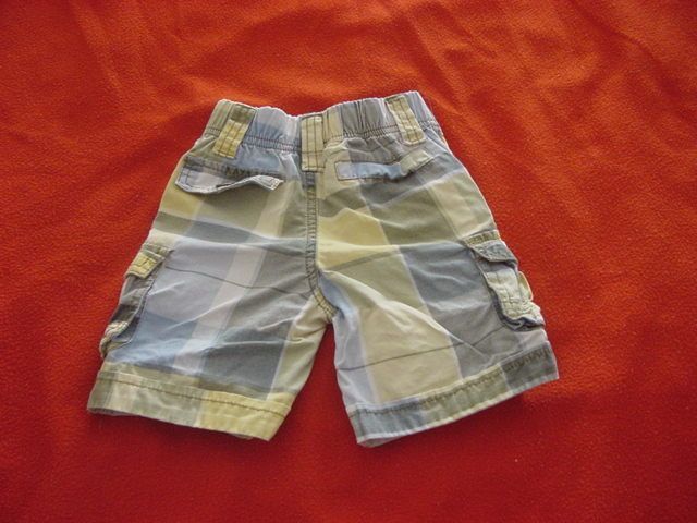 Calções Xadrez (9-12 meses)